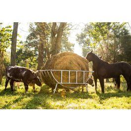Tarter Cradle Bale Feeder - Galvanized - CBFG