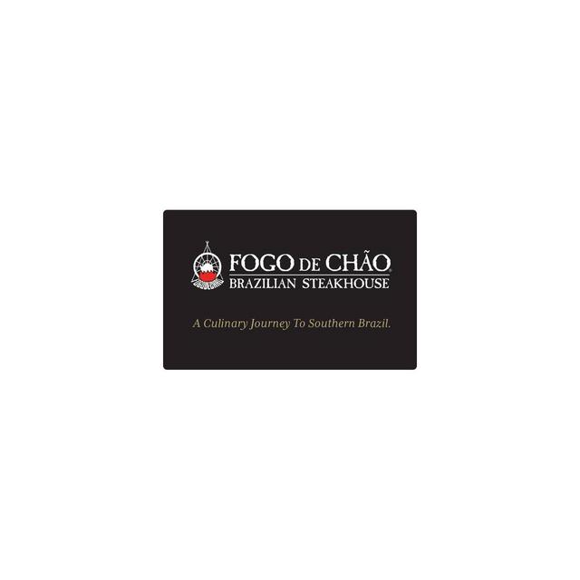 Fogo De Chao Gift Card $100 (Email Delivery)