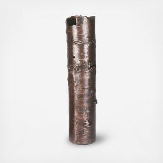 Oxidized Bark Vase