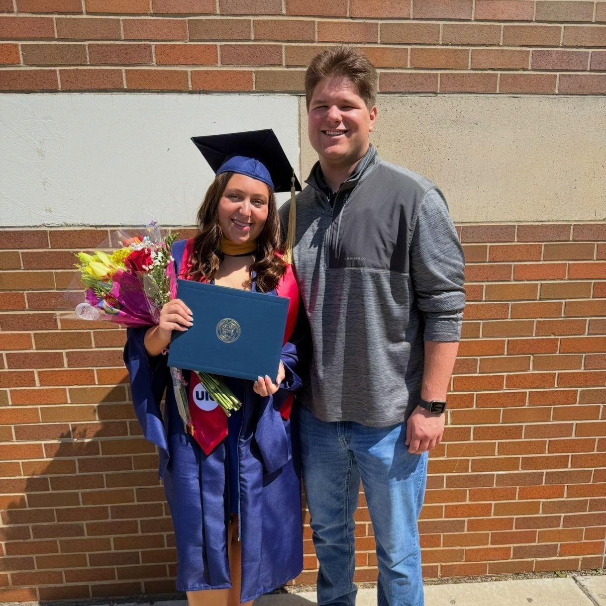 Alexis' Master's Graduation - May 2025
