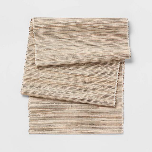 108" x 14" Water Hyacinth Natural Shine Table Runner - Threshold™