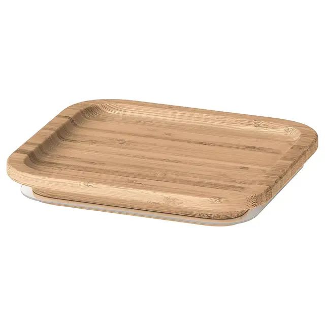 IKEA 365+Lid, square/bamboo