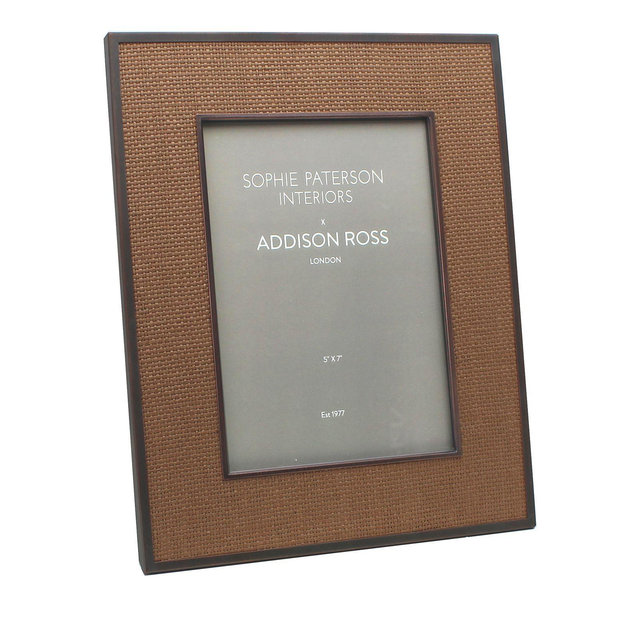 Addison Ross Almond Rattan Frame 5" x 7"