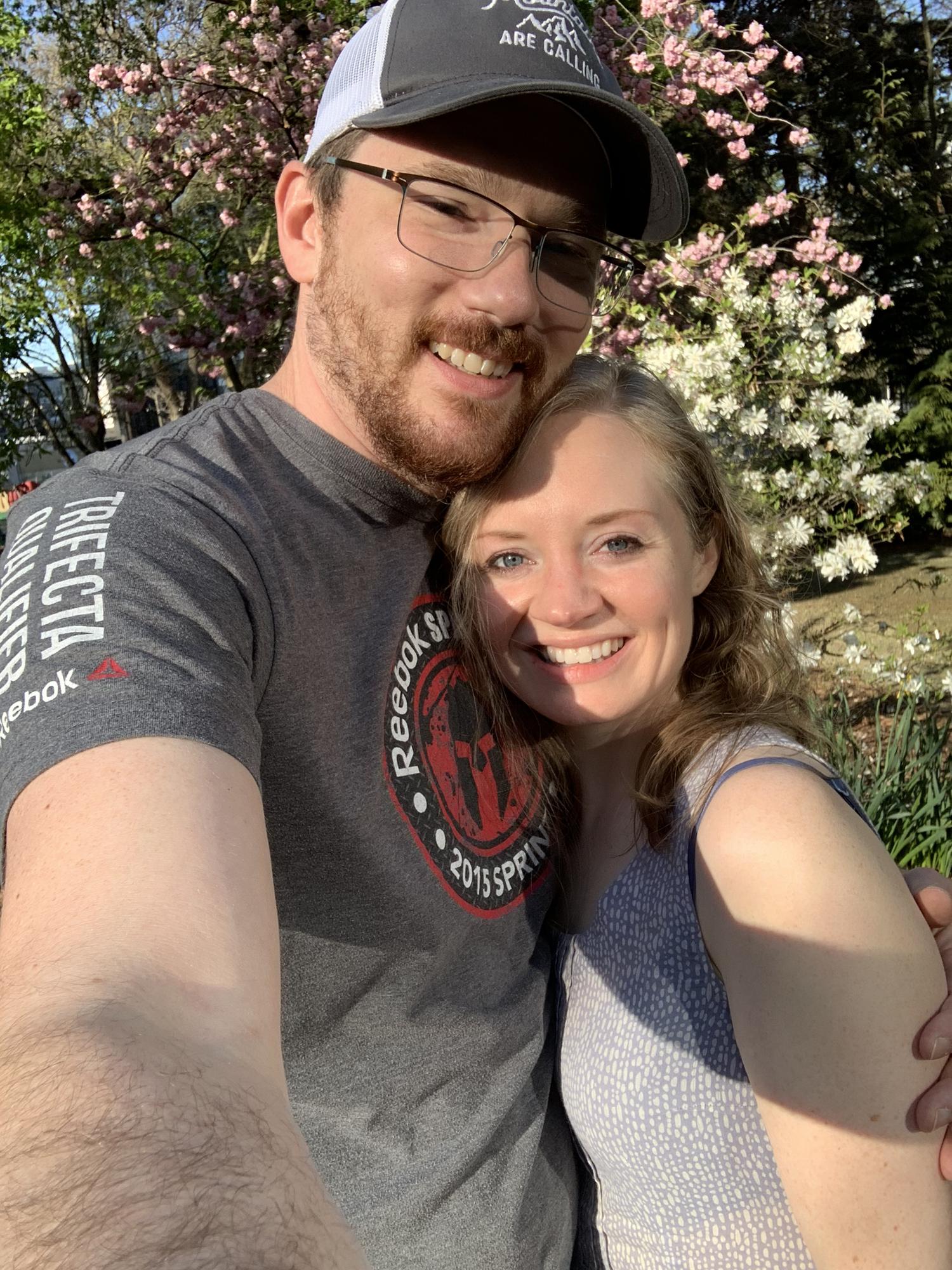 Our first photo together!