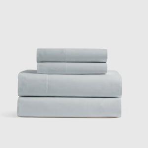 Classic Organic Percale Sheet Set in Mist