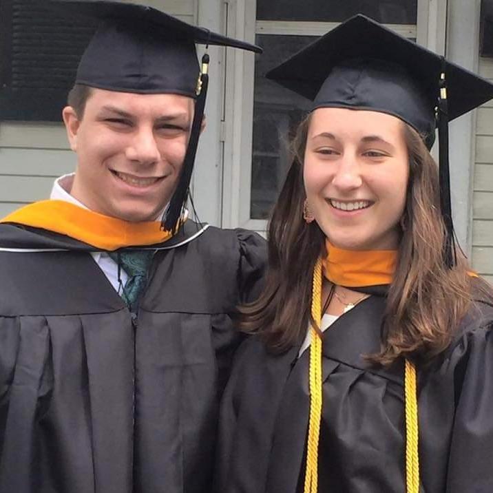 Graduating from York College, May 2016.