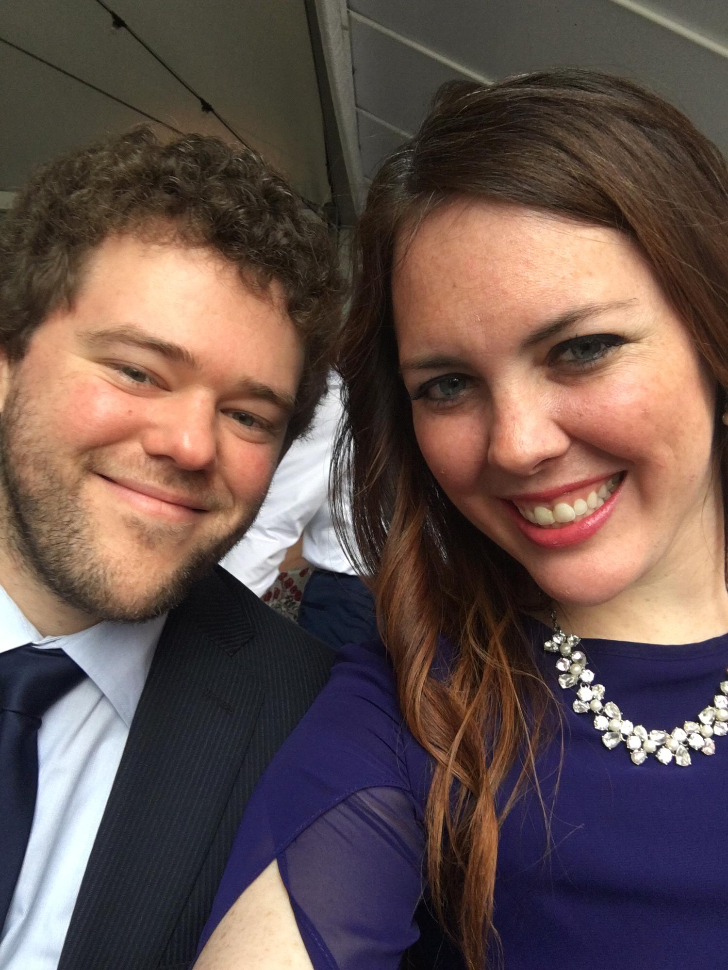 Celebrating the wedding of Liz and Zach in Atlanta, GA, in April 2017.
