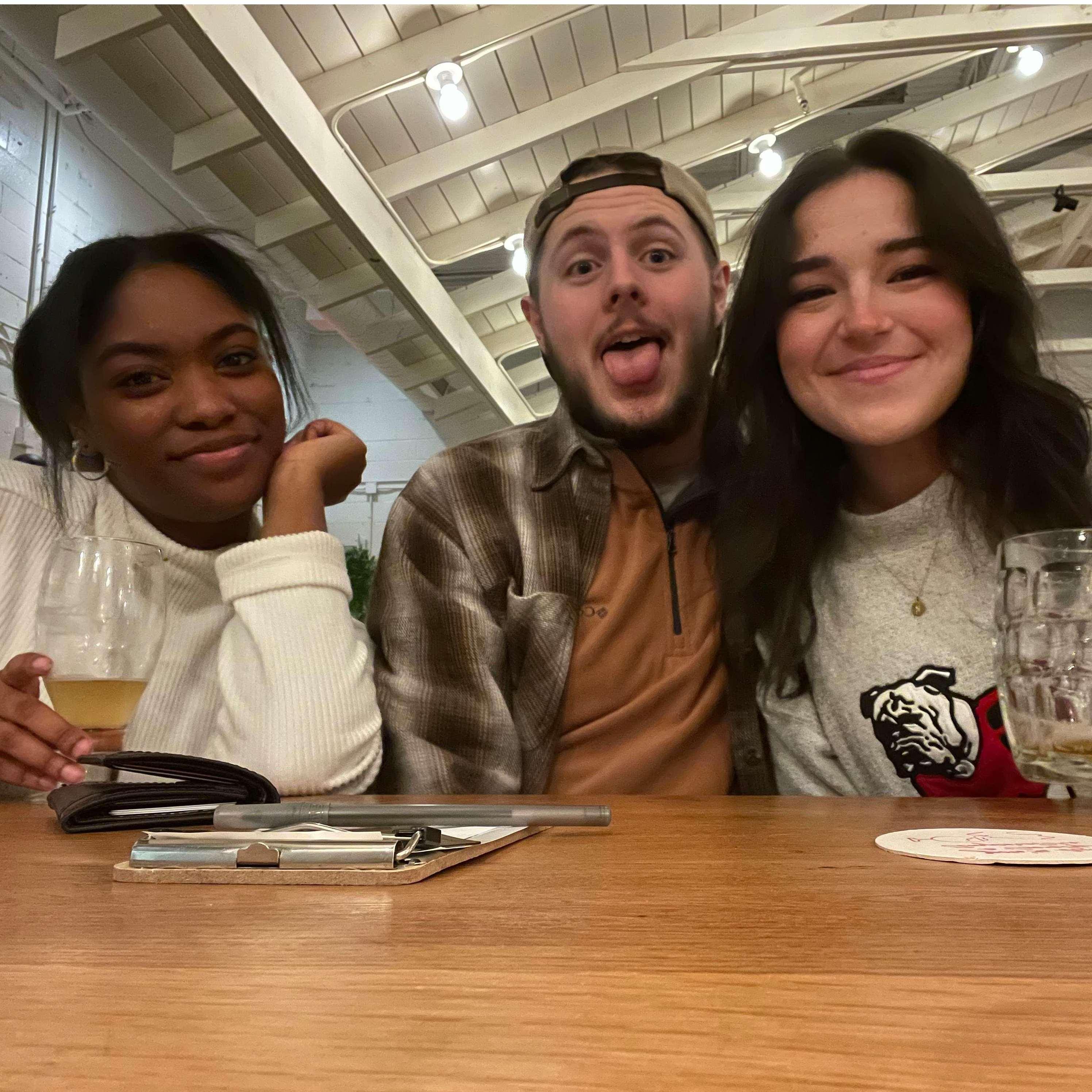Ry took Ky and I to a brewery called "Knowhere" in Grant Park