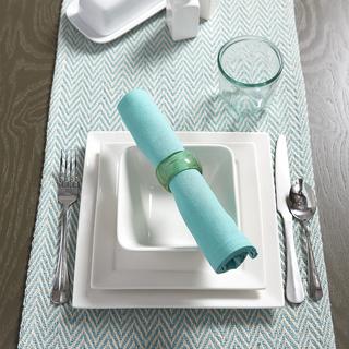 Handloom Chevron Table Runner