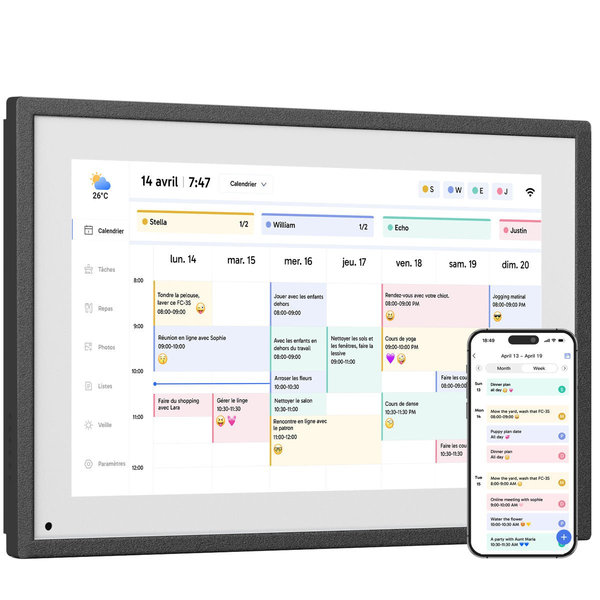 Dragon Touch 21.5" Digital Calendar