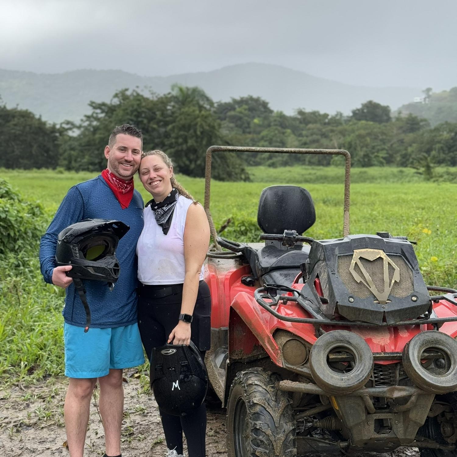 ATVing in the Yucatán Rainforest in Puerto Rico