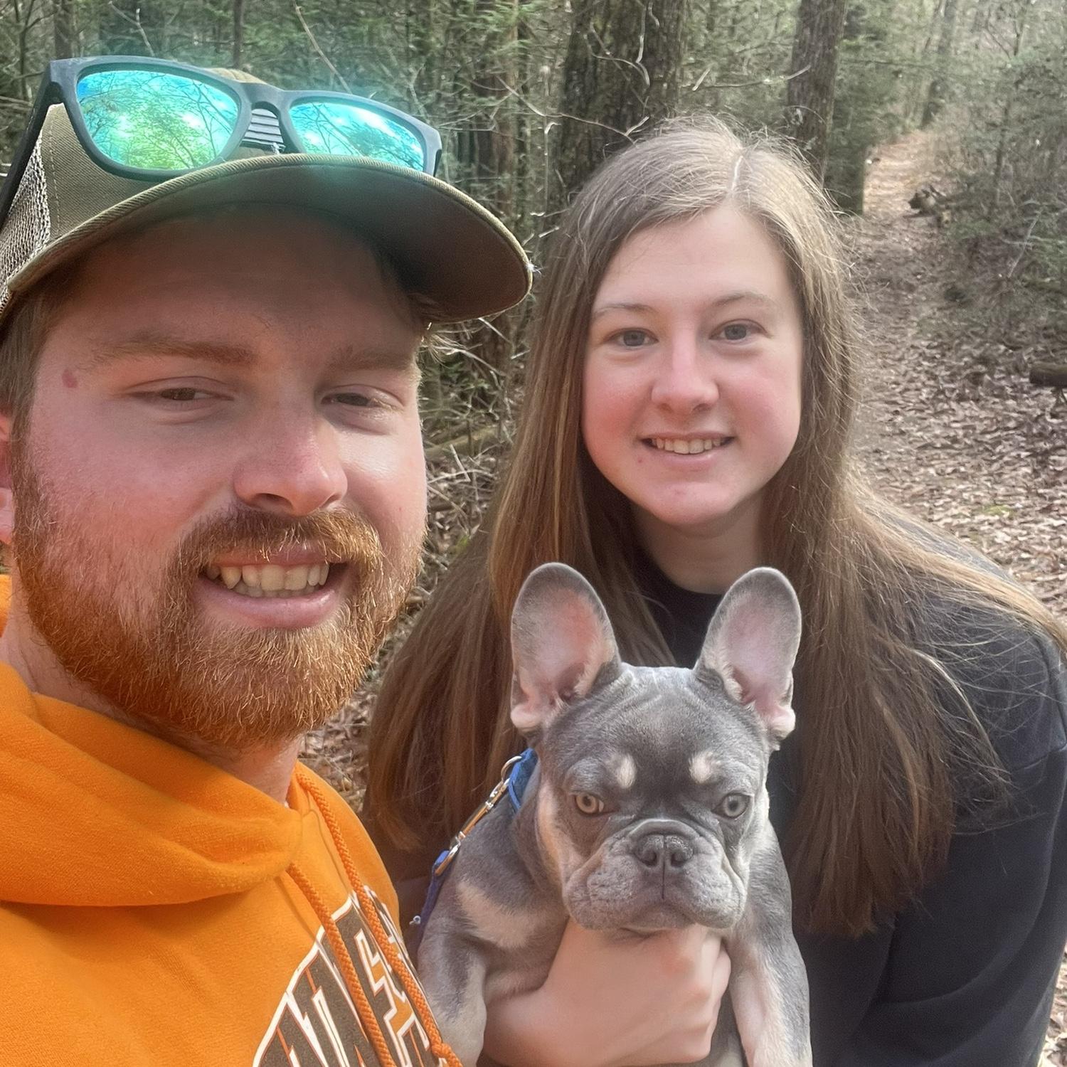 1st family hike at the State Park