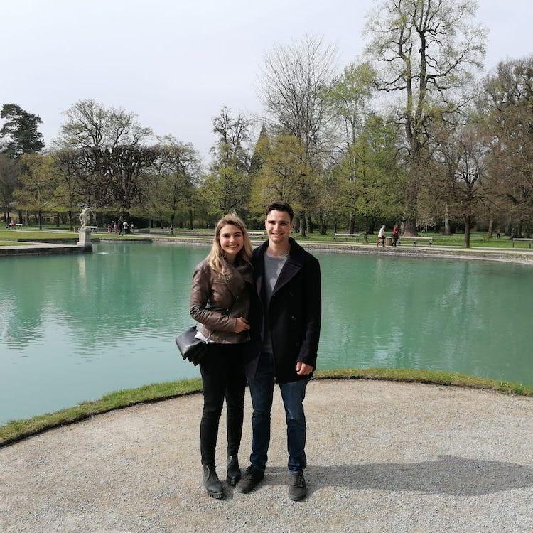 Auriel was for the first time in Salzburg (Austria).