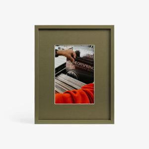 Tone-On-Tone Frame 10" x 8" (Olive)