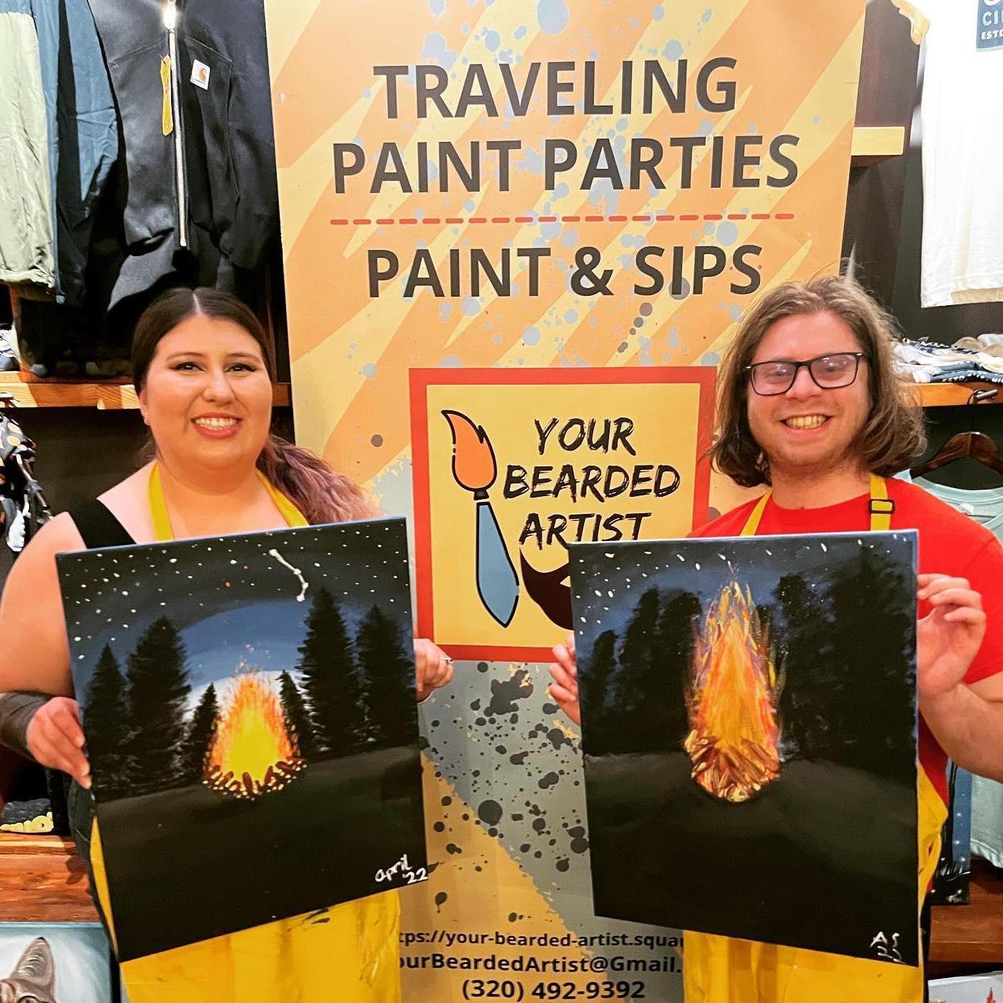 Paint and Sip classes are always a classic