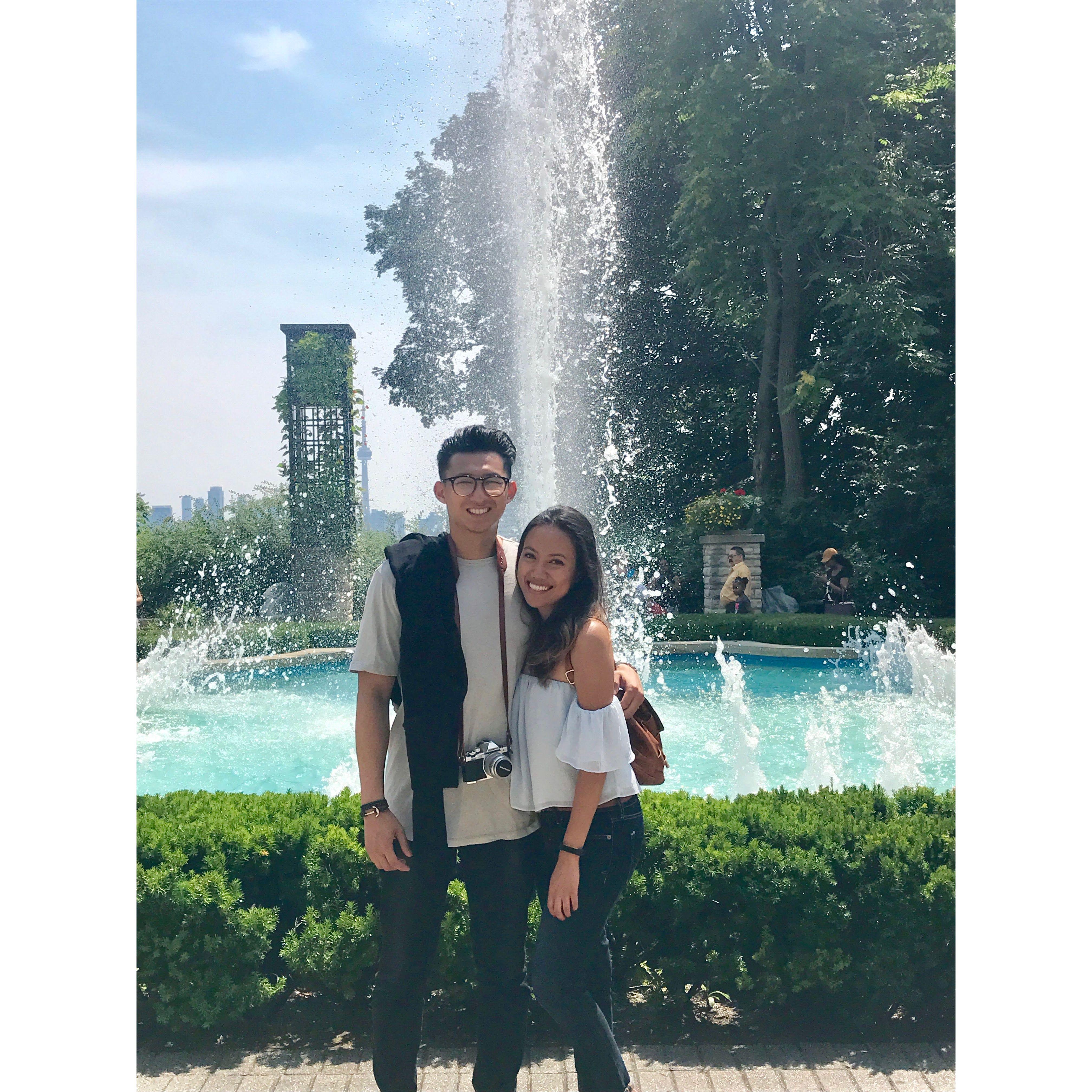 Our first trip together to Montreal (Aug 2017)