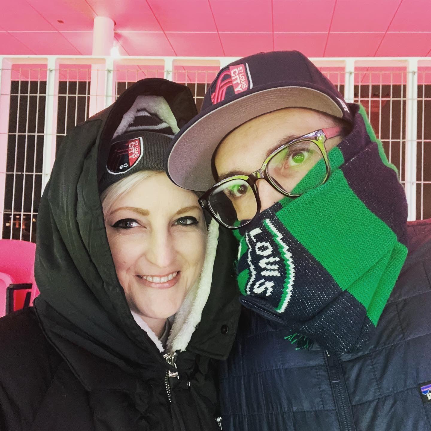 We even went to the STL City playoffs... in below freezing weather.