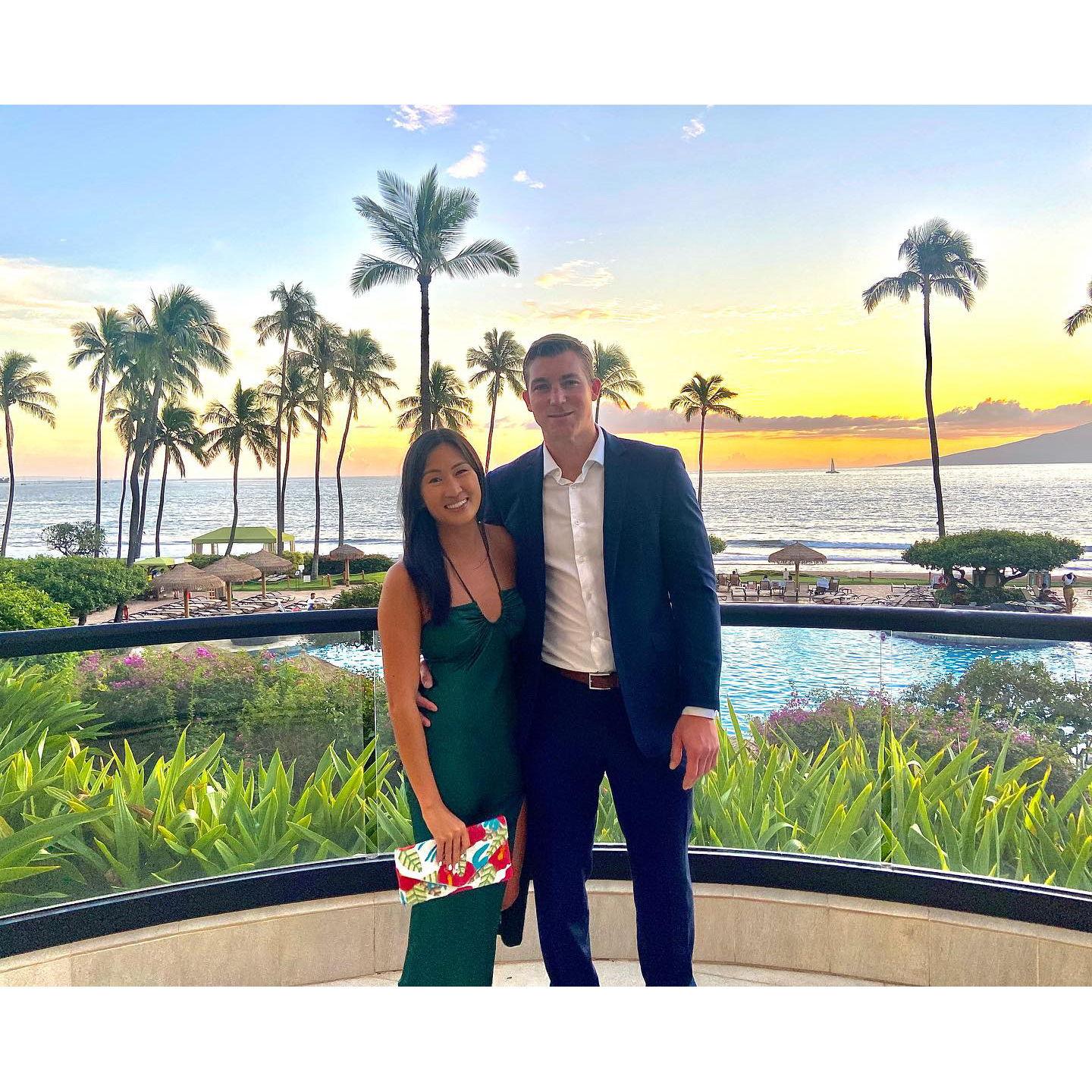 December 2021: Attending Joel's Award ceremony in Hawaii!
