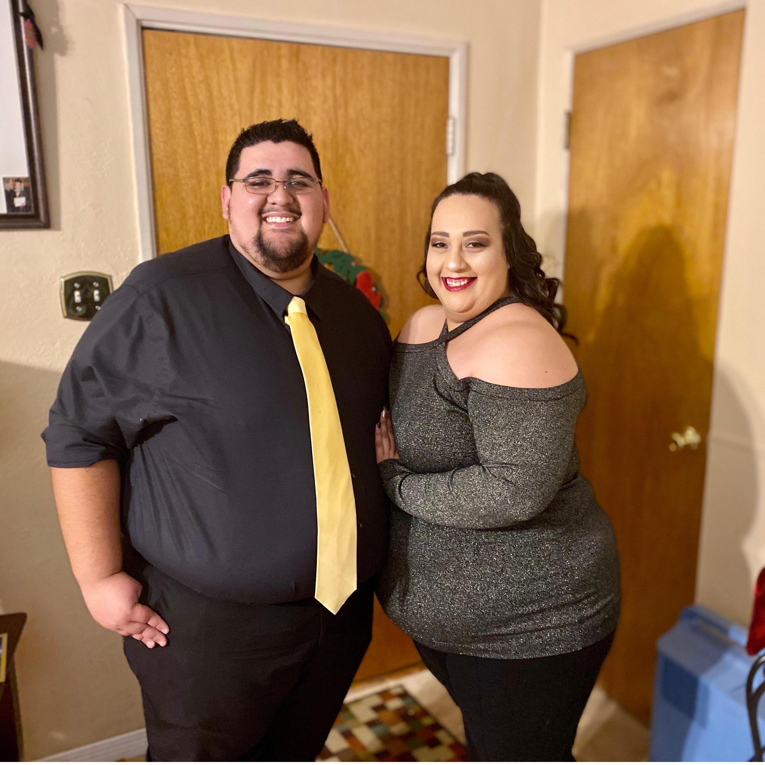 Little did Danielle know, this night would end in an engagement.