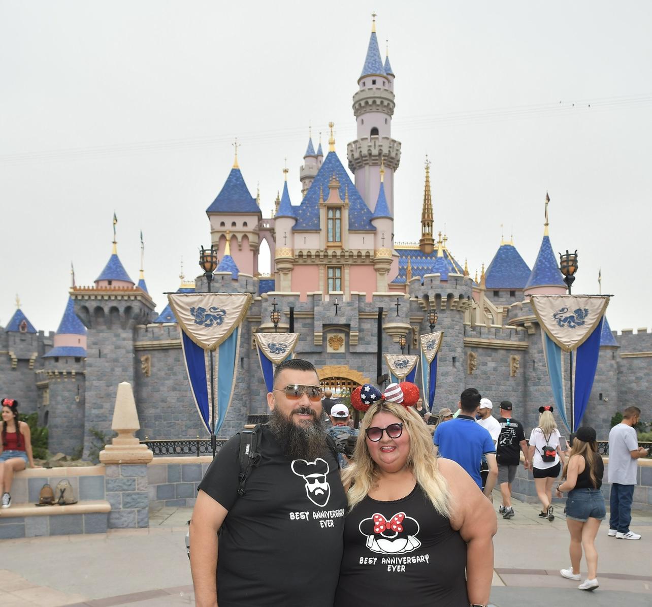 Disneyland for our 1 year engaged!