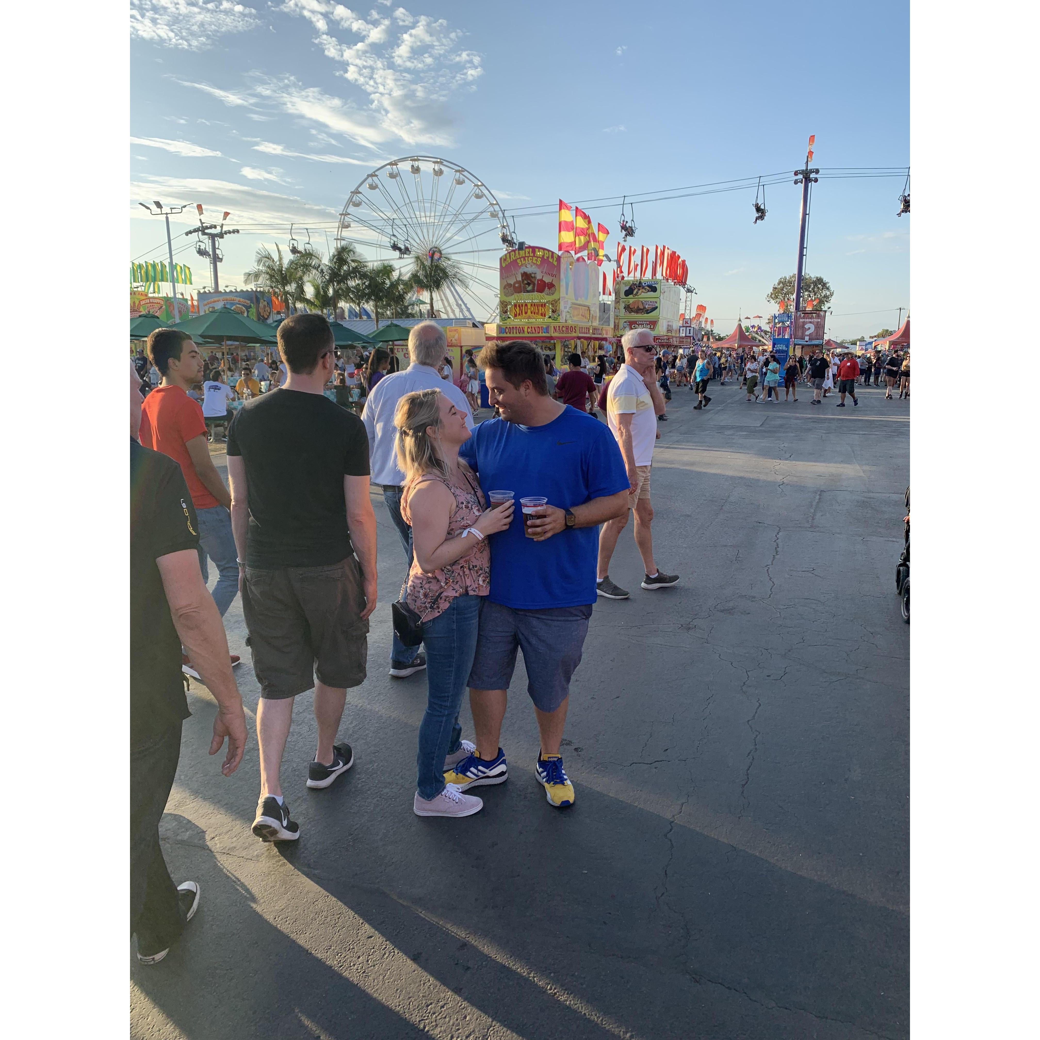 Back at the place where it all began...the Orange County fair