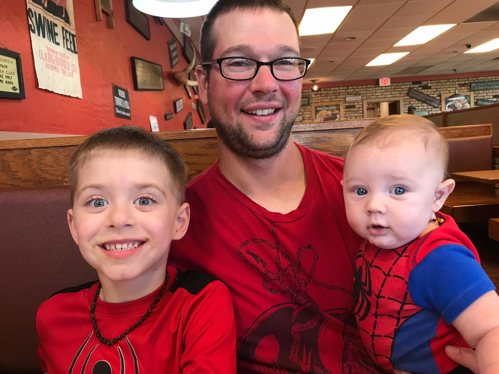 Matt’s Birthday Weekend 2019 - Drive in to see Spider-Man Far From Home! (First time Matt has been home for a birthday in a long time!)