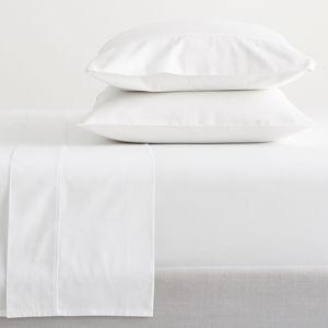 White King 280-Thread-Count Pima Cotton Percale Sheet Set