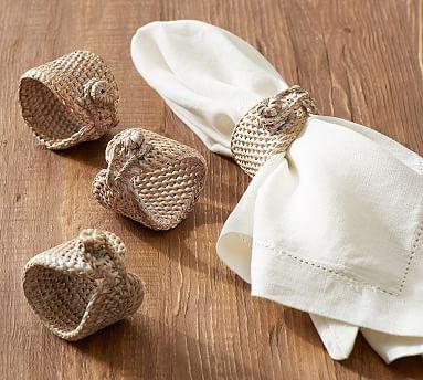 Tava Napkin Ring, Set of 4