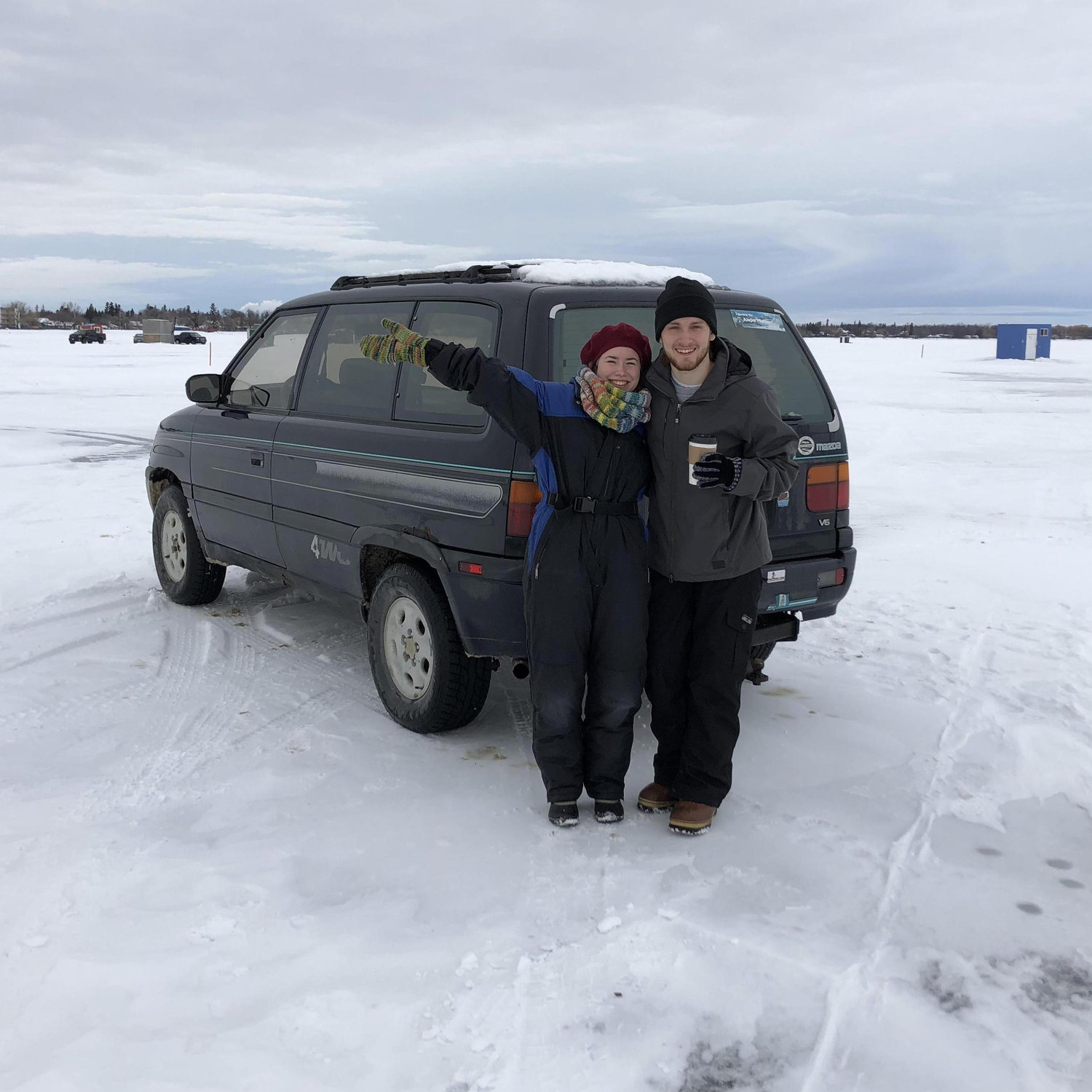 Road tripping to Manitoba - Ice fishing 🎣