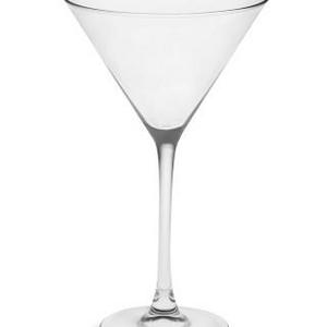 Plain Martini Glasses, Set of 4