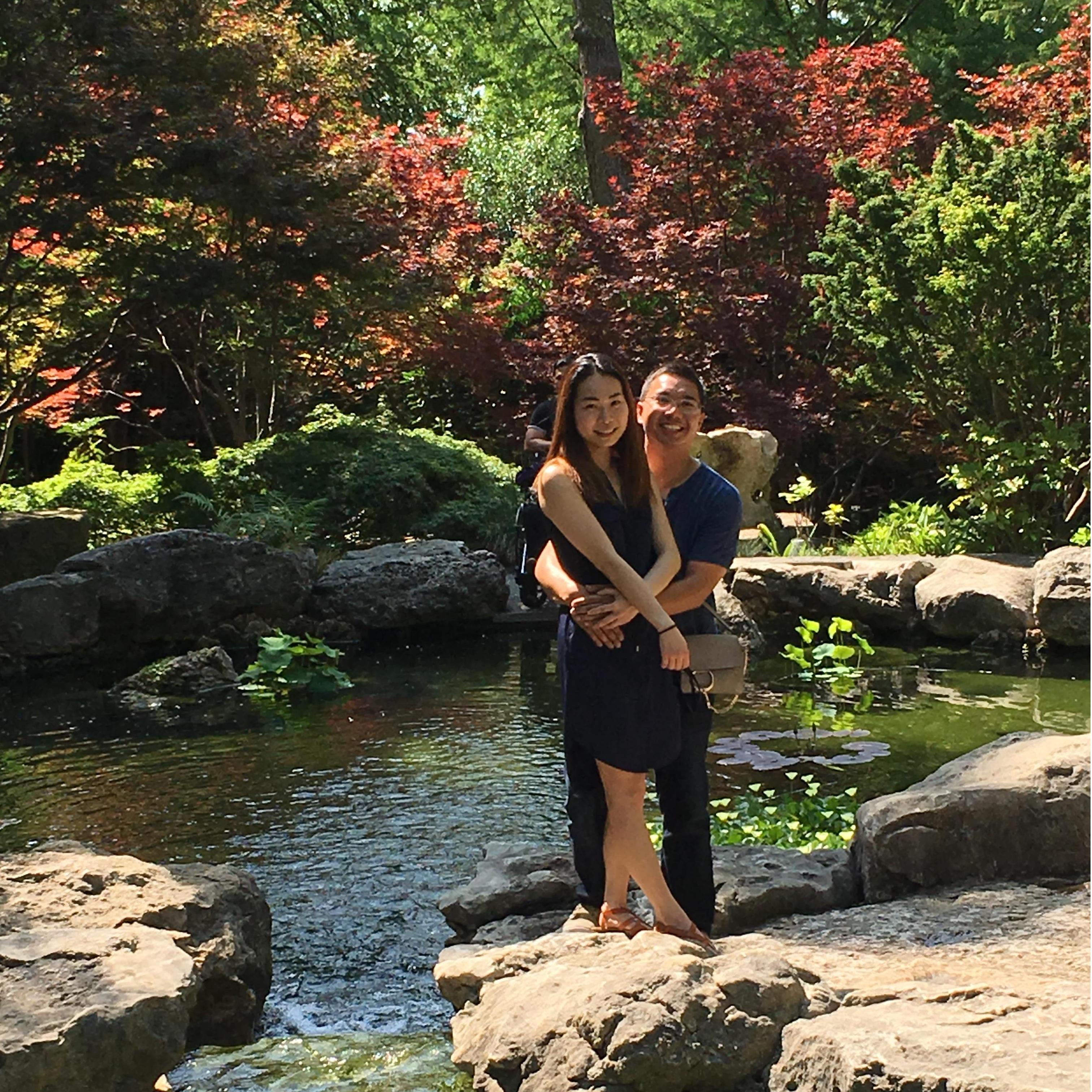 Our first time at the Arboretum