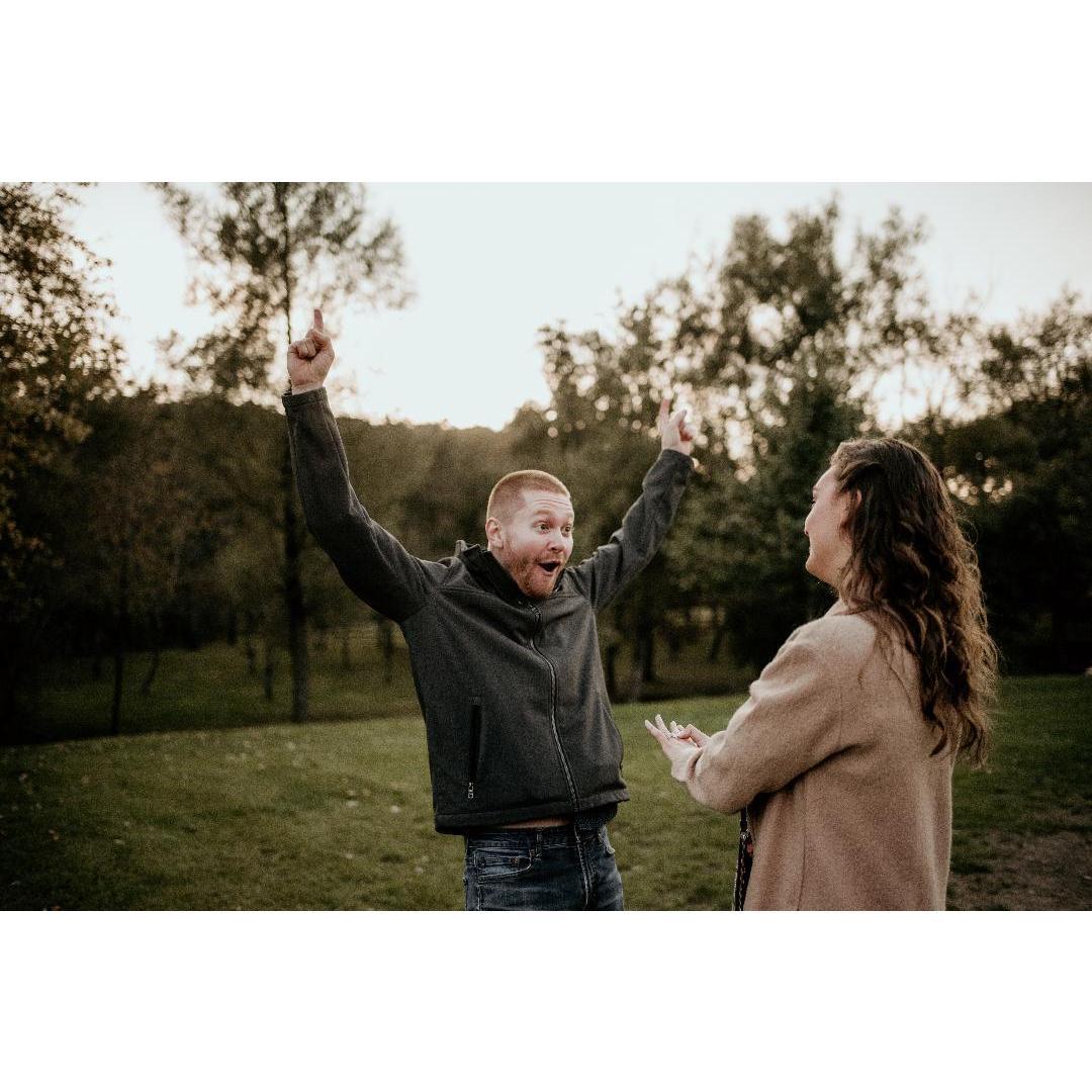 When she said "yes".