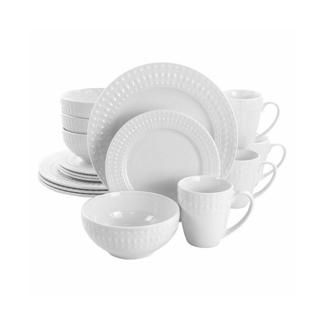 Elama Cara Dinnerware Set of 16 Pieces