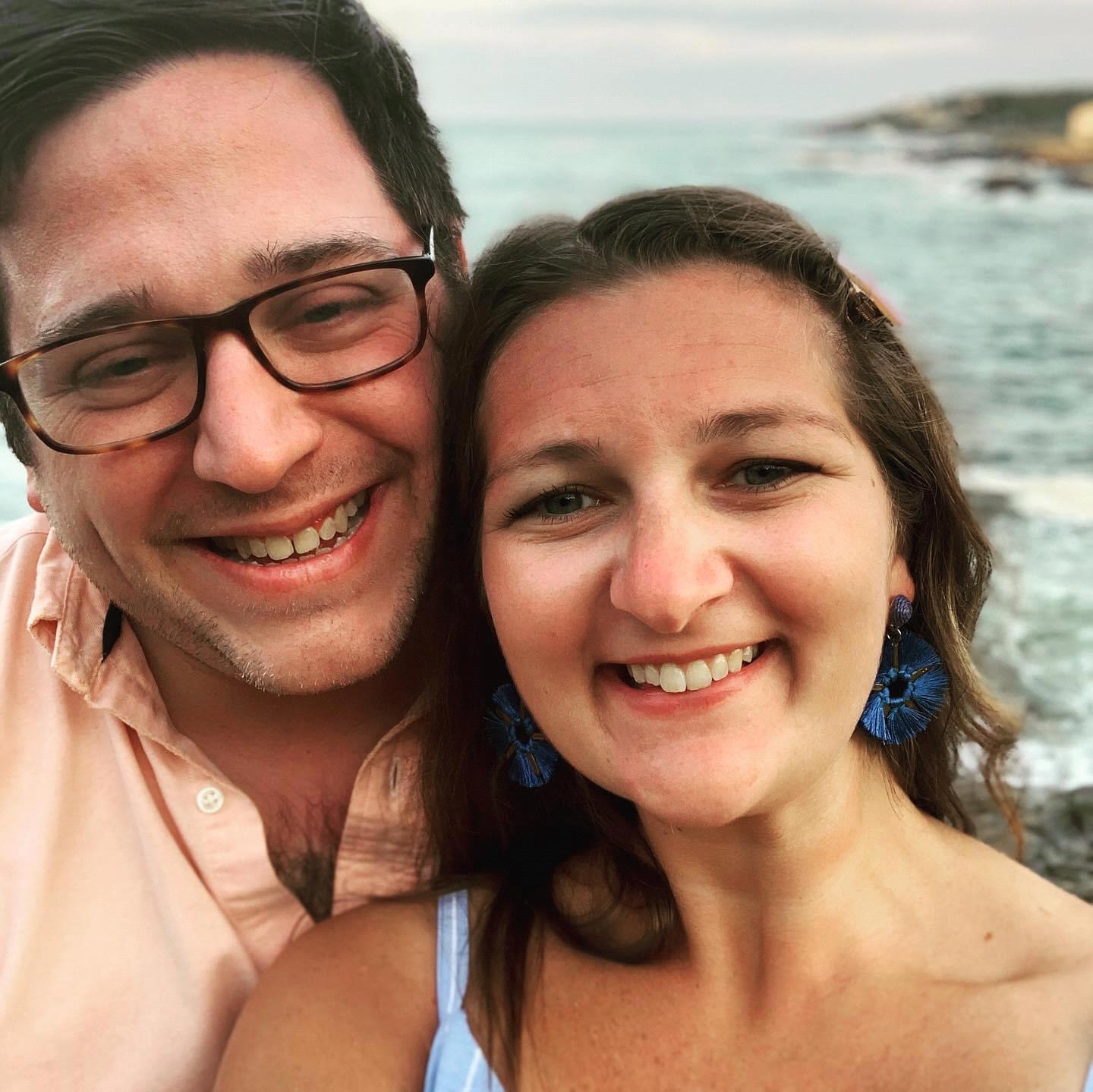 Still loving beaches and each other (Ogunquit, ME)