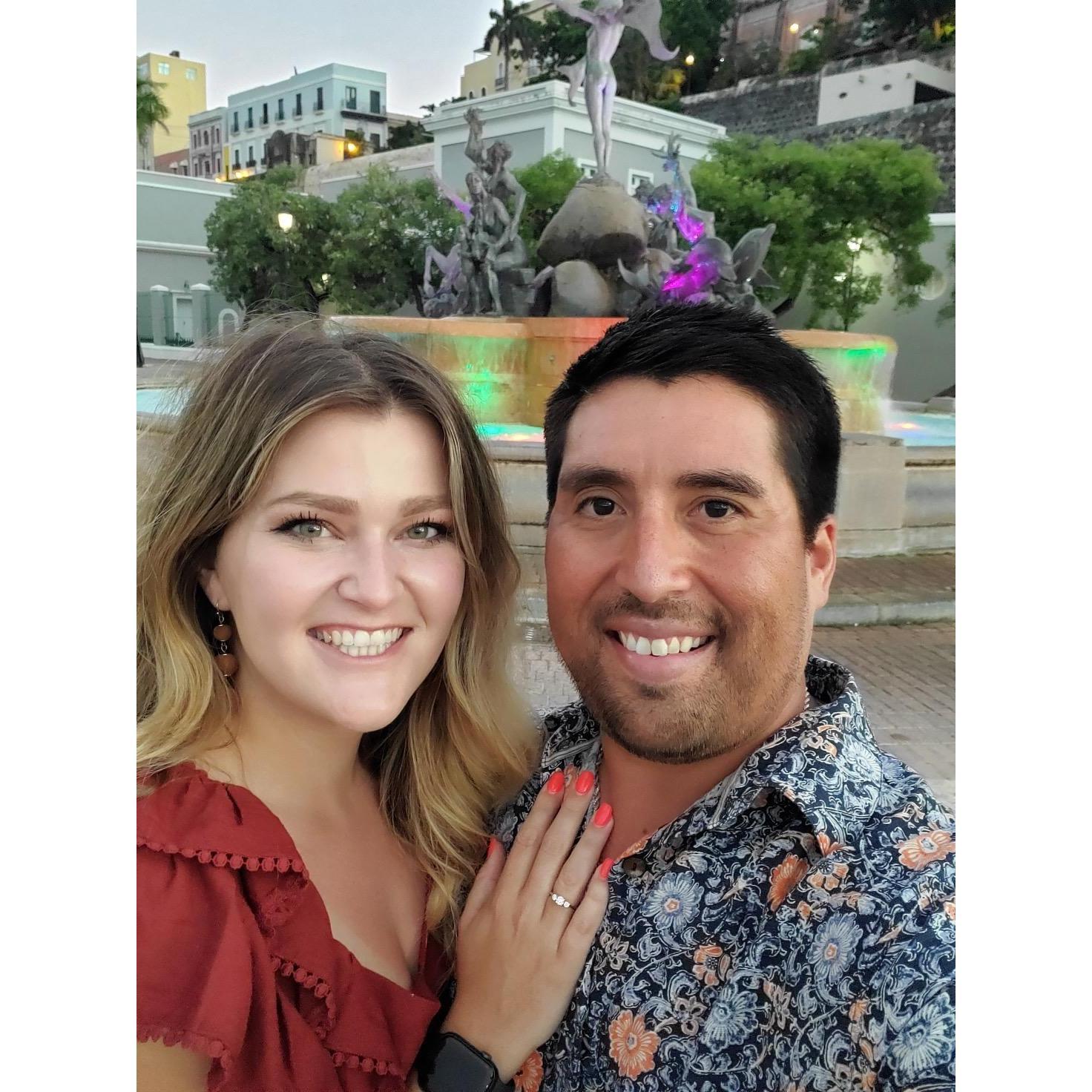 Yay!! We're engaged!