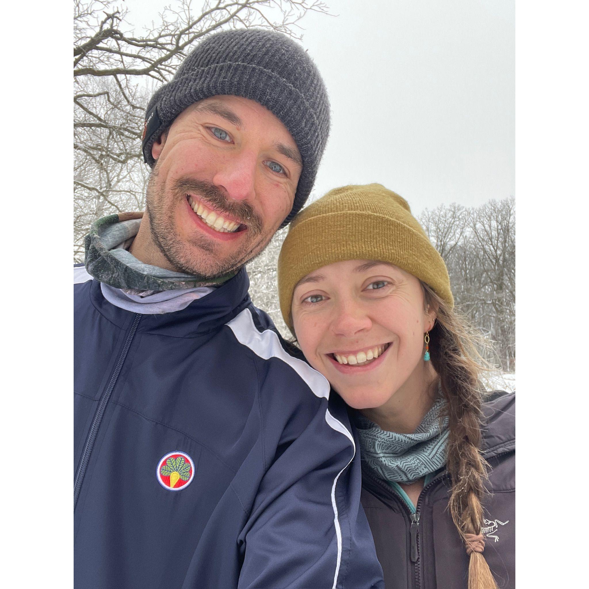 Cross country skiing in Minnesota