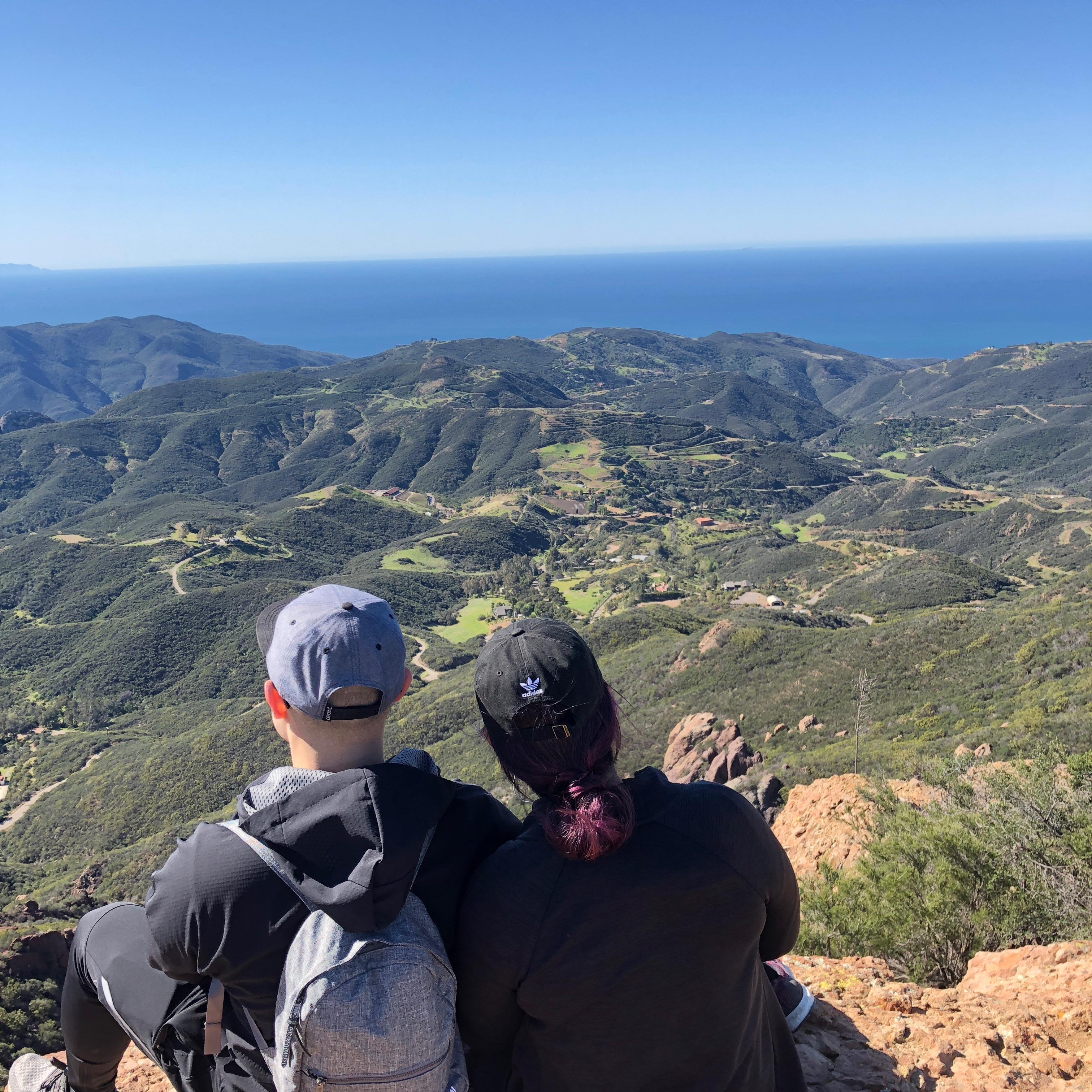 Exploring nature in our hiking expeditions.
