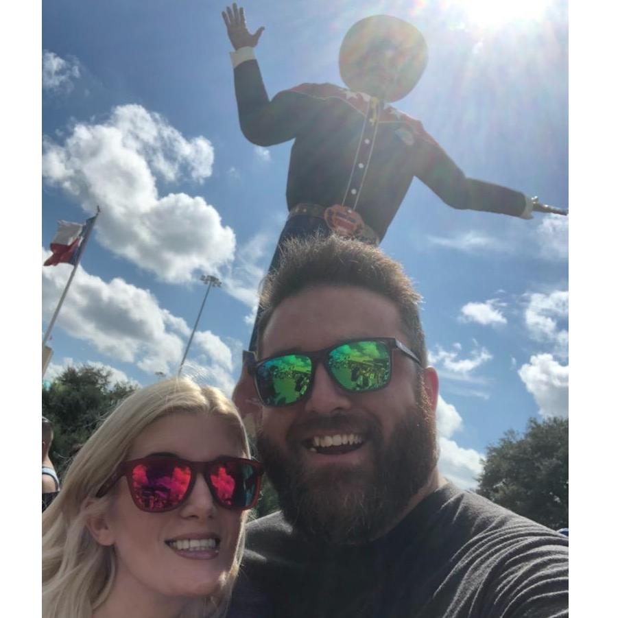 Our first date was to the State Fair and we go back every year for our anniversary. We even did the drive-thru in 2020!