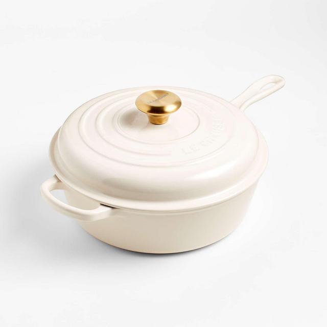 Le Creuset ® 3.75-Qt. Cream Signature Cassadou