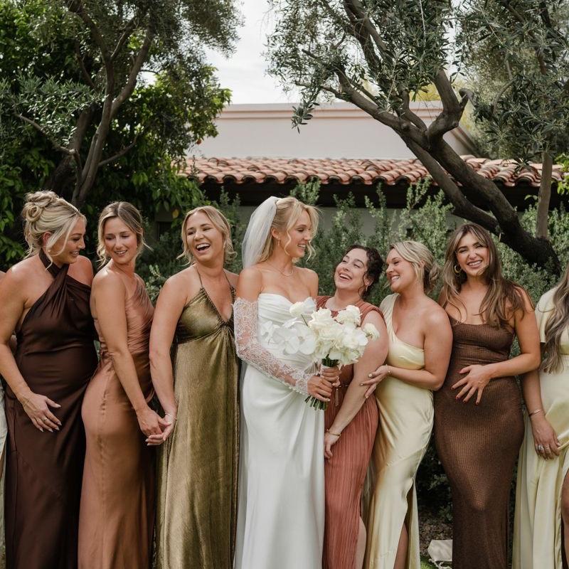 Color Palette reserved for bridesmaids 🤎