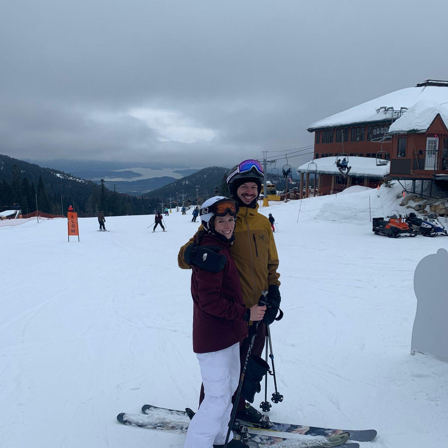 Skiing in Idaho
