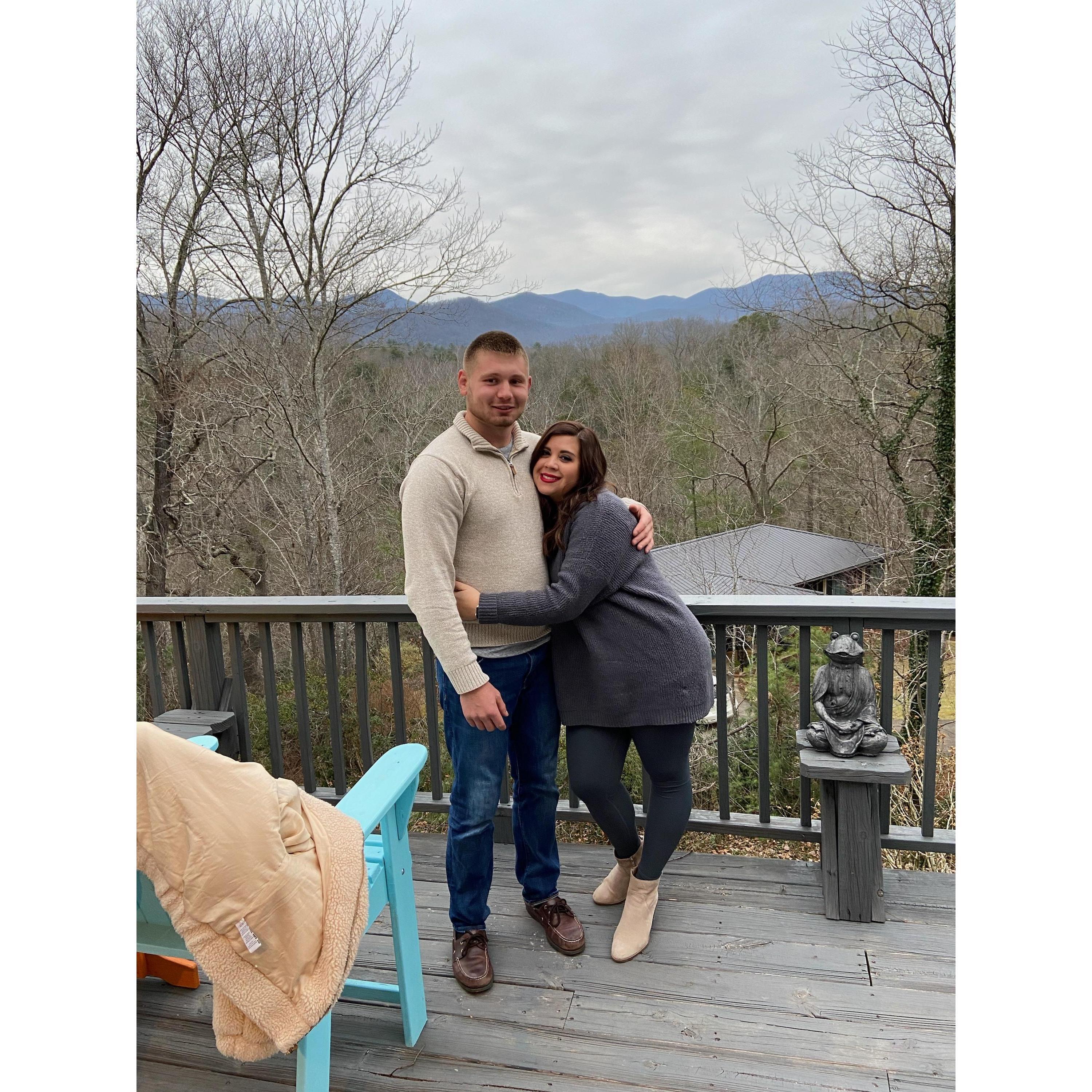 Asheville, NC with my family