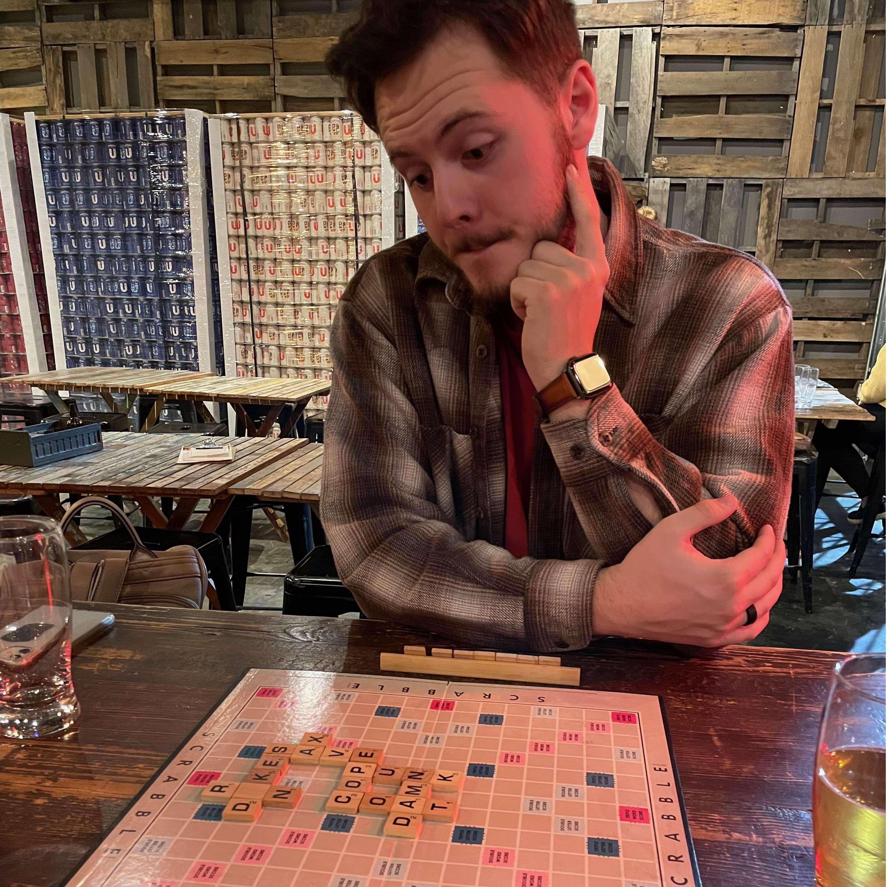 scrabble at Urban tree