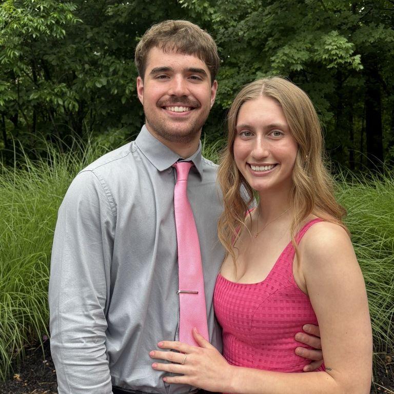 At a friend's wedding