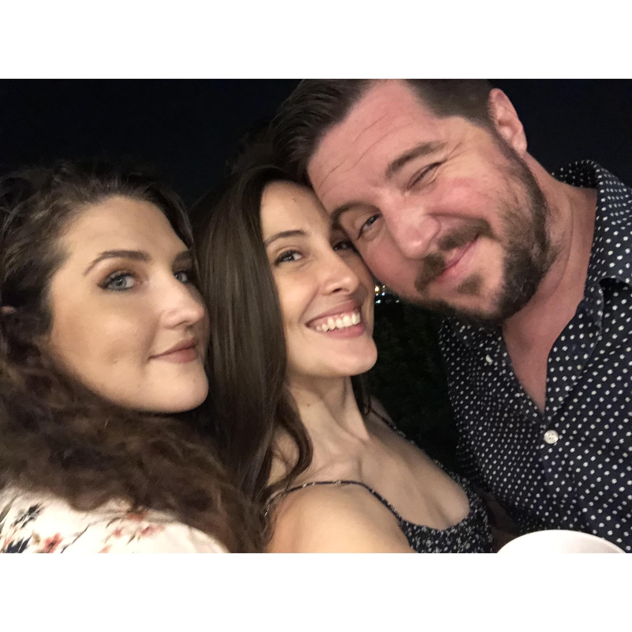 Devin, cousin Madi and I in San Diego!