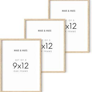 Set of 3 9x12 Picture Frames