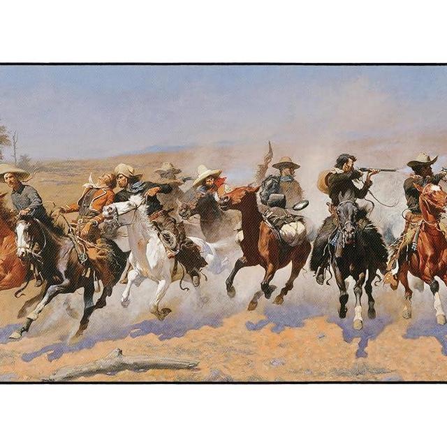 MPCO Western Dash Large Size Gaming WFH Mousepad Full Desk (Dash, DuraGlyde Fabric (Large (36" x 17"))