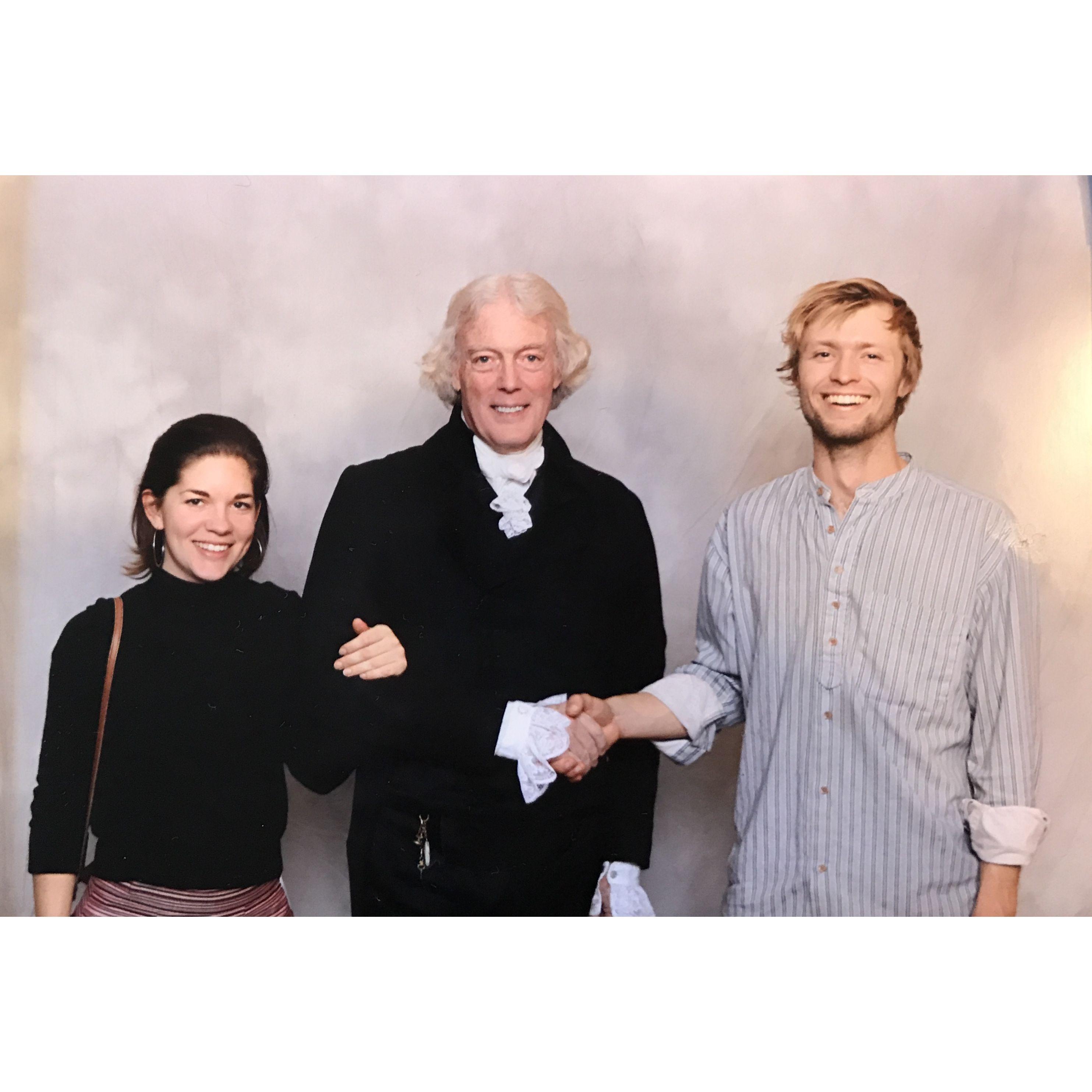 Photo opportunity with "TJ"