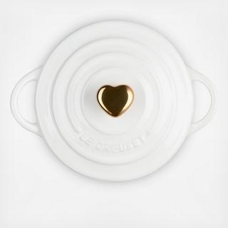 Mini Cocotte with Heart Knob