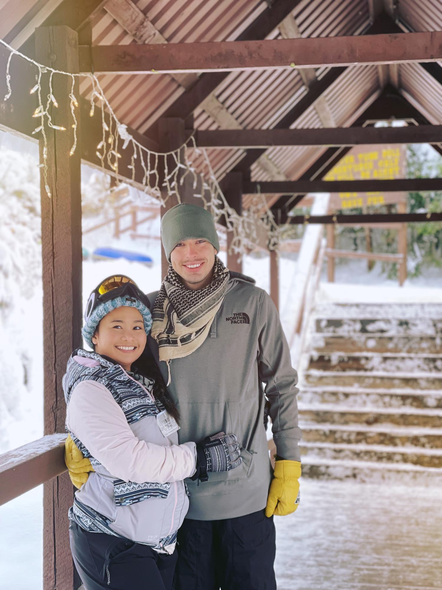 After tubing at Mt. Spokane